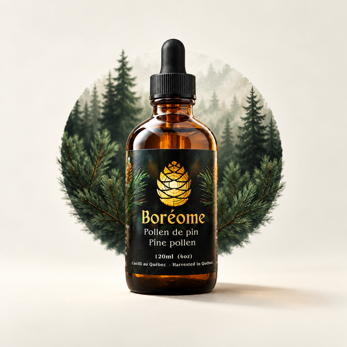 Pine pollen tincture