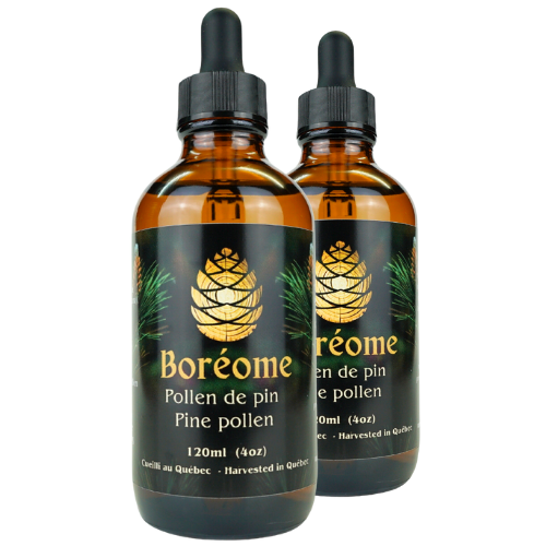 Boreome pine pollen extract two bottle pack official product image