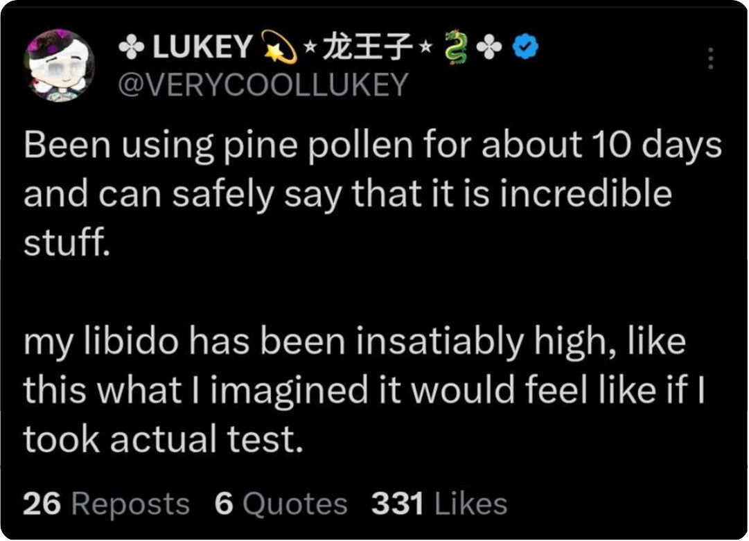 Twitter testimonial snippet